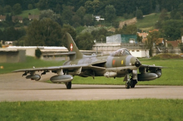 Hawker Hunter in Dübendorf
