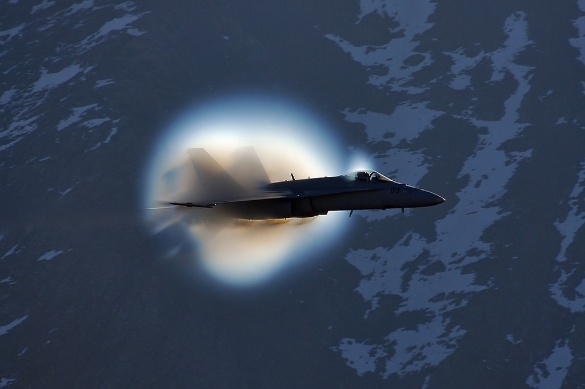 Hornet sehr schnell unterwegs auf der Axalp